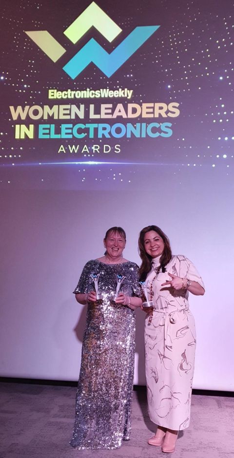 Carol Marsh at the 2026 Women Leaders in Electronics Awards